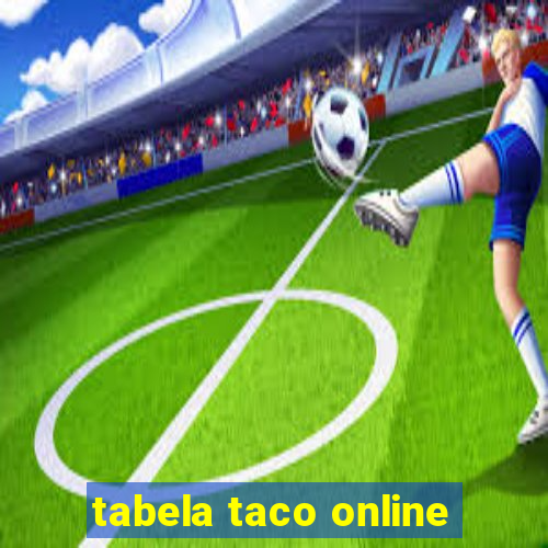 tabela taco online